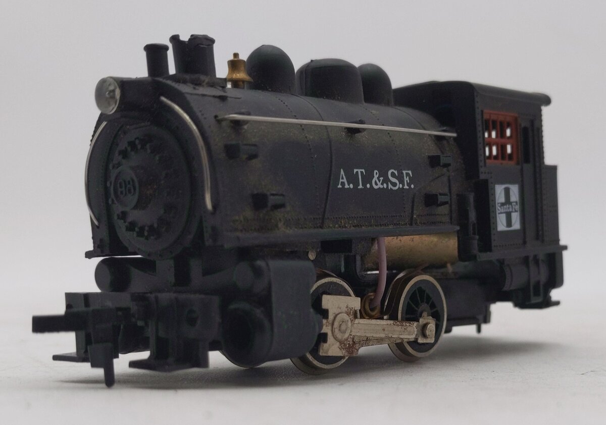 Rivarossi HO Atchison Topeka Santa Fe Steam Locomotive VG