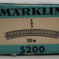 Marklin 5200 HO Curved Track (Box of 10) EX/Box