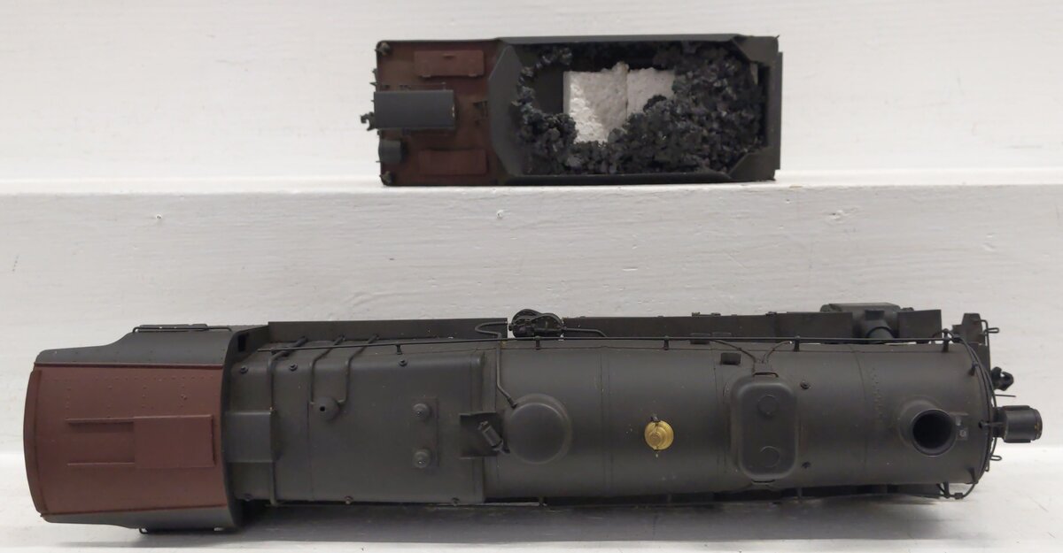 KTM Scale Mo. O Brass PRR 2-Rail 2-8-2 L-1 Steam Locomotive w/ Tender- Painted