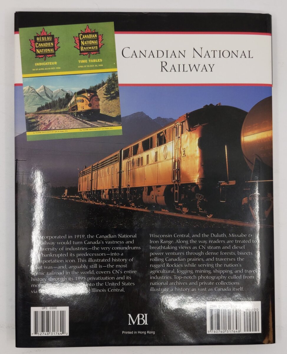 Canadian National Railway Hardcover Book By Tom Murray VG