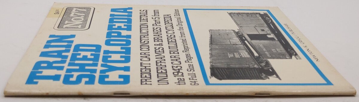 Train Shed Cyclopedia No.77 Paperback Book By Newton K. Gregg VG