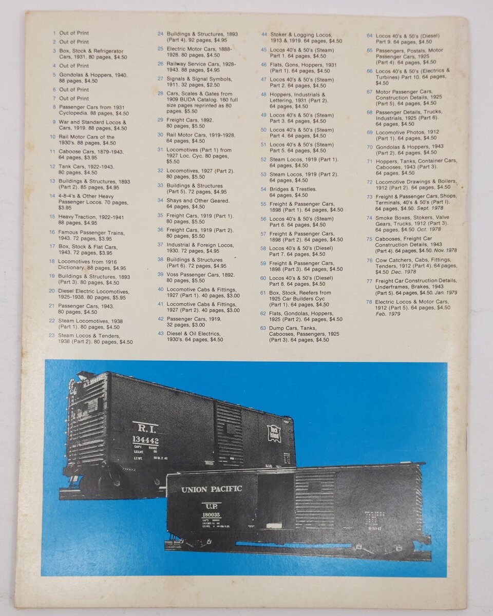 Train Shed Cyclopedia No.77 Paperback Book By Newton K. Gregg VG