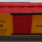 KMT 1971 O Gauge Col. Hal Carstens Private Reserve Bourbon Storage Boxcar LN/Box