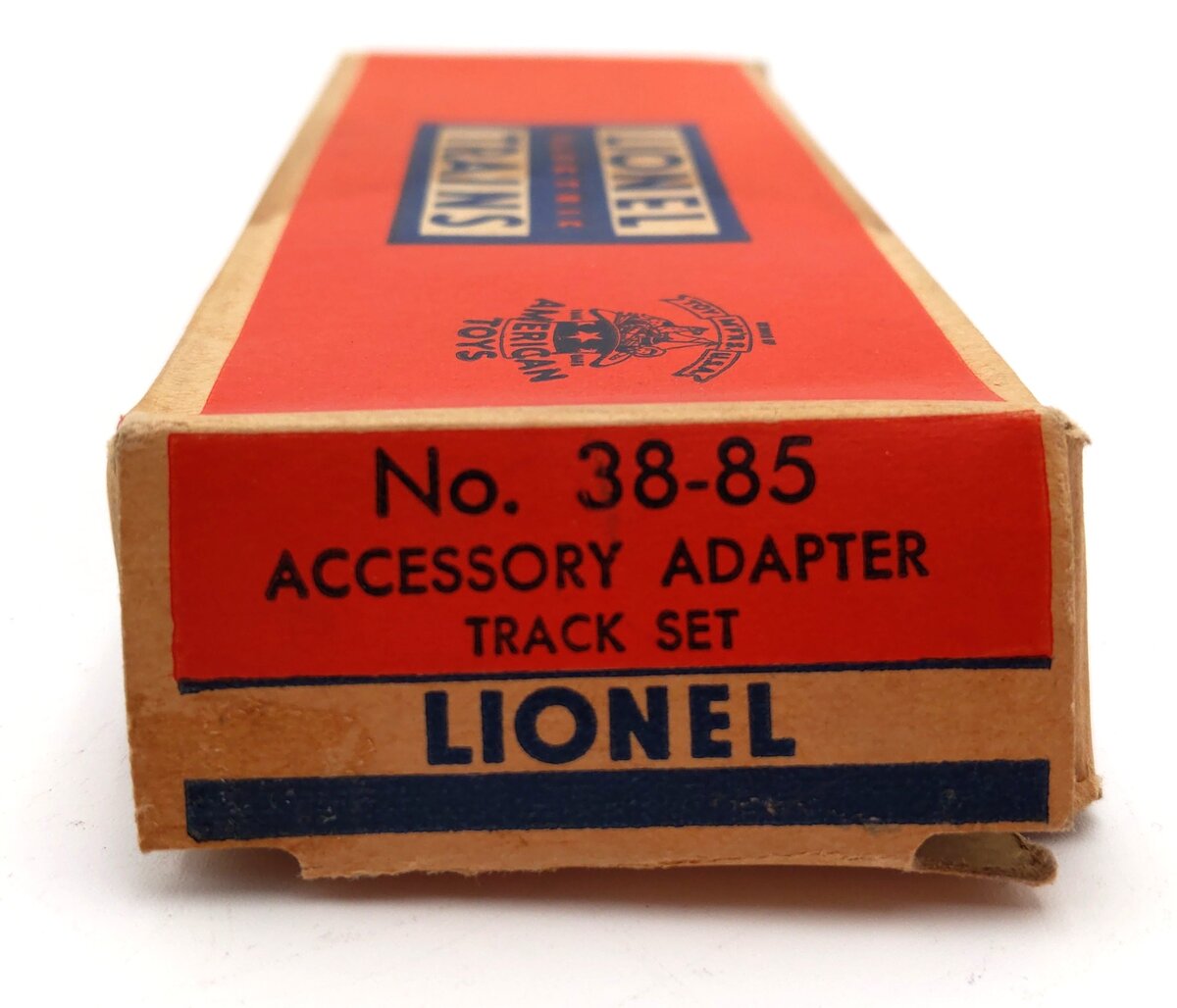 Lionel 38-85 Vintage O "Super O" Adapter Track FOR 3656 Cattle Car Platform EX/Box