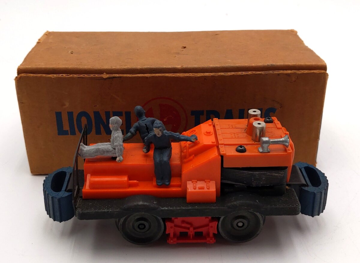 Lionel 50 Vintage O Motorized Gang Car VG/Box