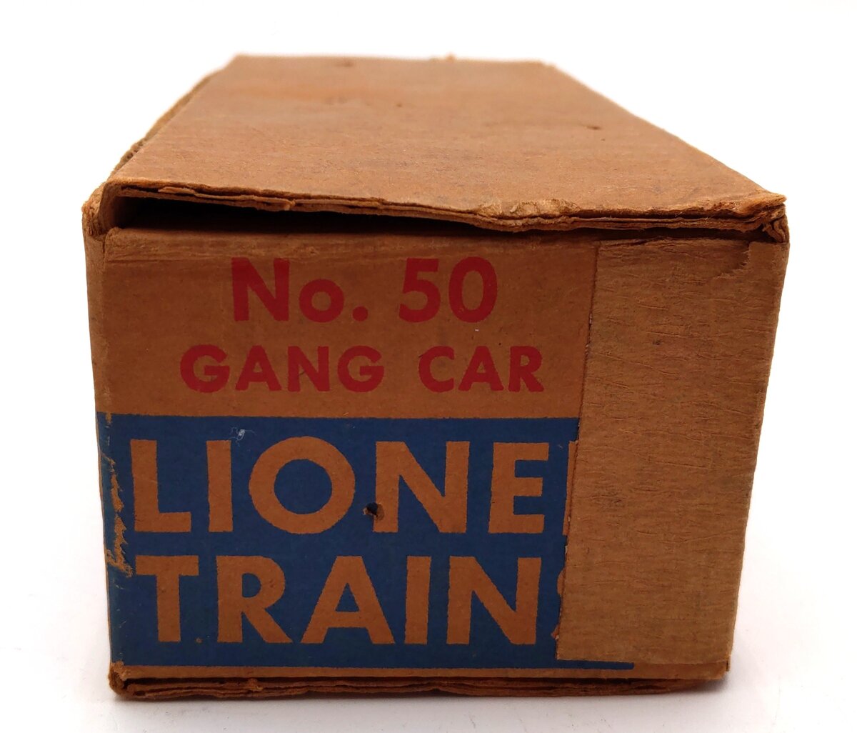 Lionel 50 Vintage O Motorized Gang Car VG/Box