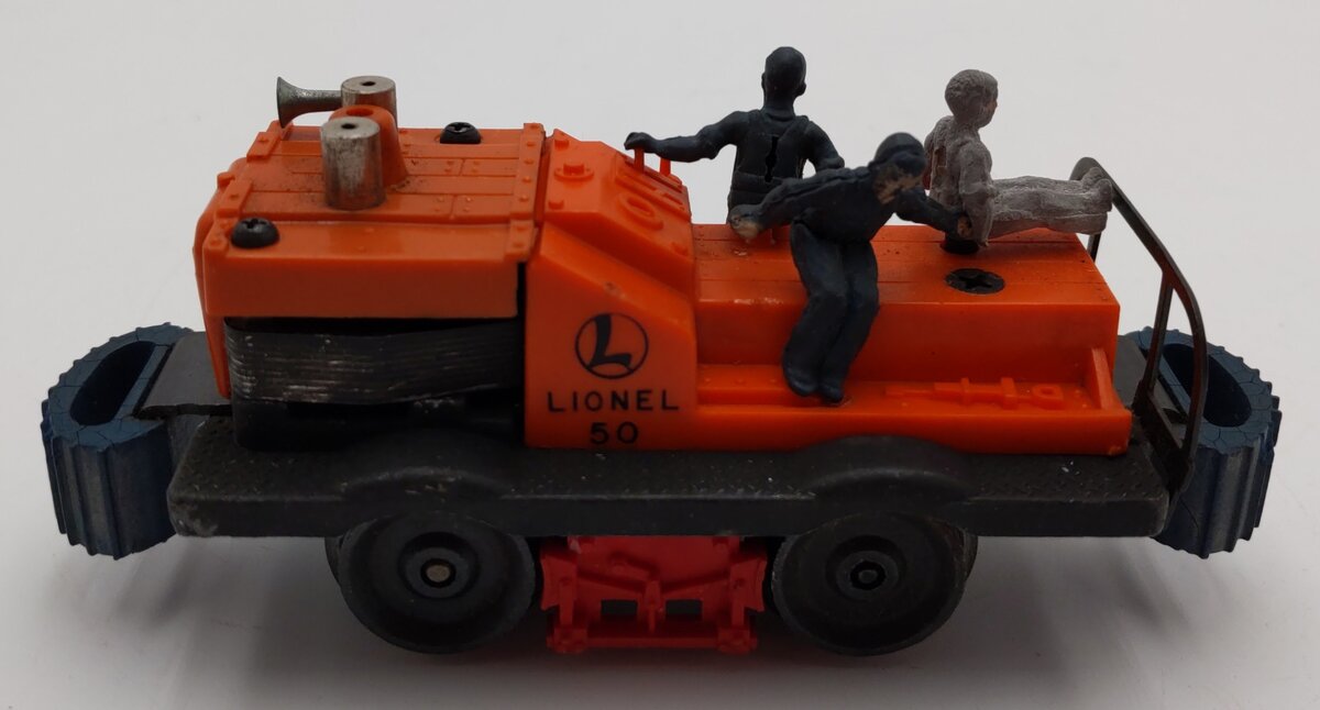 Lionel 50 Vintage O Motorized Gang Car VG/Box