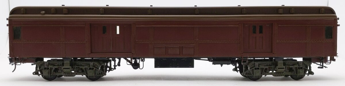 O Gauge Brass 2-Rail Baggage Car EX
