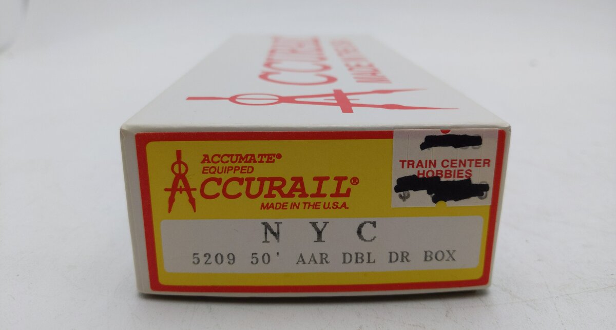 Accurail 5209 HO NYC 50'' AAR Double Door Boxcar #204073 Kit NIB