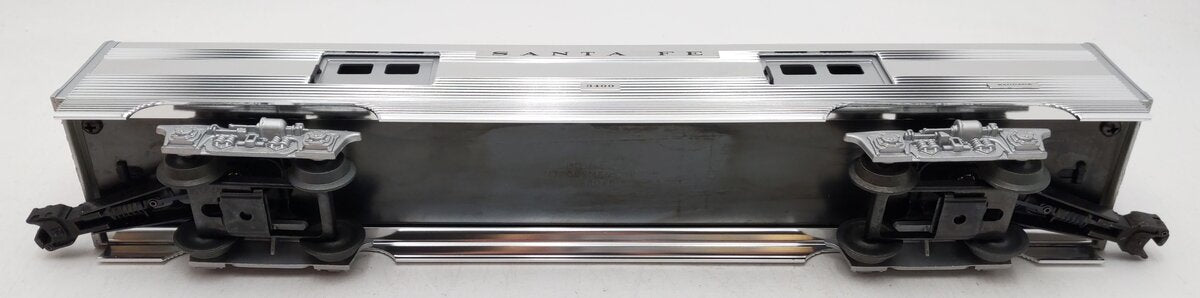 Lionel 6-19109 O Gauge Santa Fe Aluminum Baggage Car #3400 EX/Box