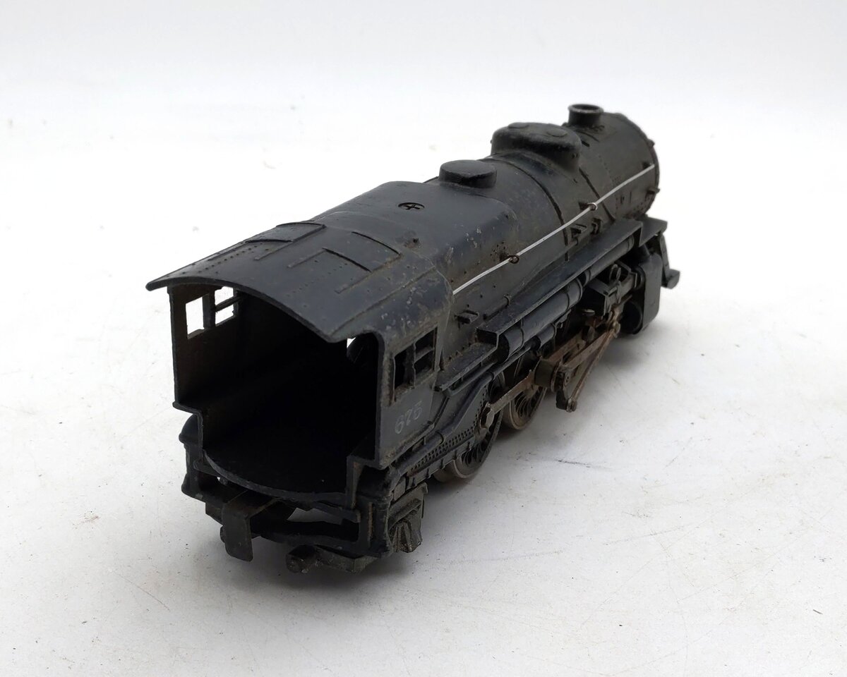 Lionel 675 Vintage O 2-6-2 K-4 Pacific Diecast Steam Locomotive VG