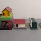 American Flyer Assorted Buildings And Billboards [4] VG