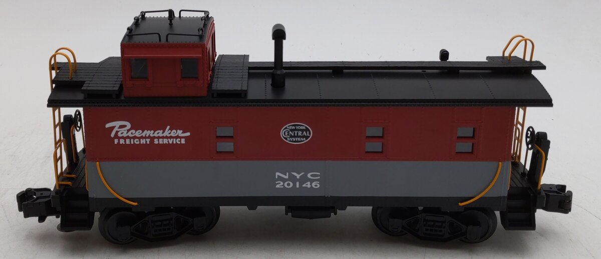 MTH 30-77102 O New York Central RailKing Offset Steel Caboose Car #20146 LN/Box