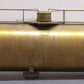 O Gauge Brass Tank Car- Unpainted