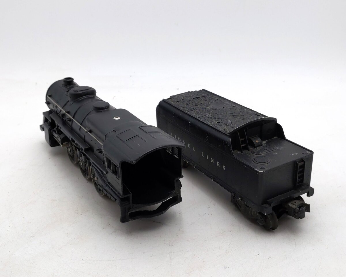 Lionel 675 Vintage O 2-6-2 Prairie Die-Cast Steam Locomotive and 6466W Tender
