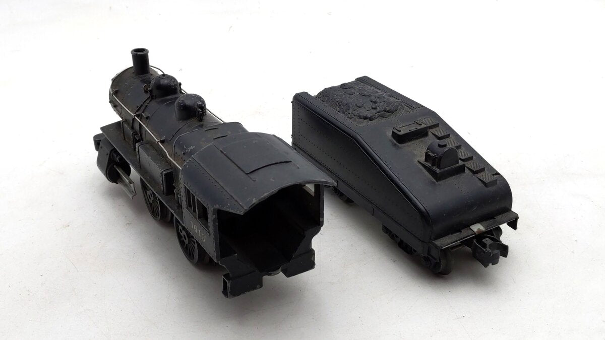 Lionel 1615 Vintage O 0-4-0 Die-Cast Steam Switcher Locomotive & Tender