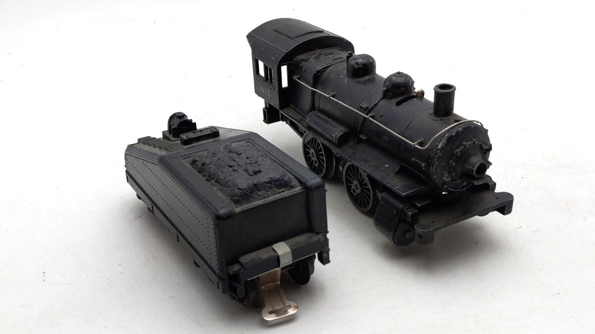 Lionel 1615 Vintage O 0-4-0 Die-Cast Steam Switcher Locomotive & Tender