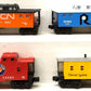 Lionel O Gauge Assorted Cabooses: 9180, 9161, 36825, C-9381 [4] VG