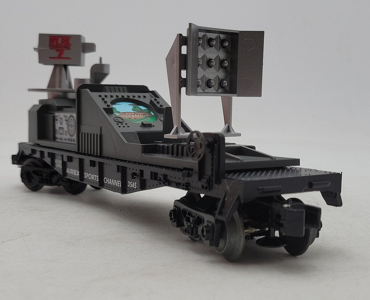 Lionel 6-16751 O Gauge WLNL Channel 7-Airex Sports Channel TV Car LN/Box