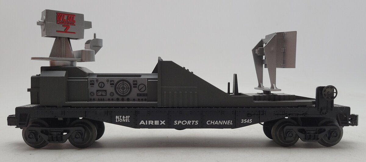 Lionel 6-16751 O Gauge WLNL Channel 7-Airex Sports Channel TV Car LN/Box