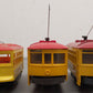 Lionel O Gauge Lionelville and Dinkyville Trolly Cars [3] VG
