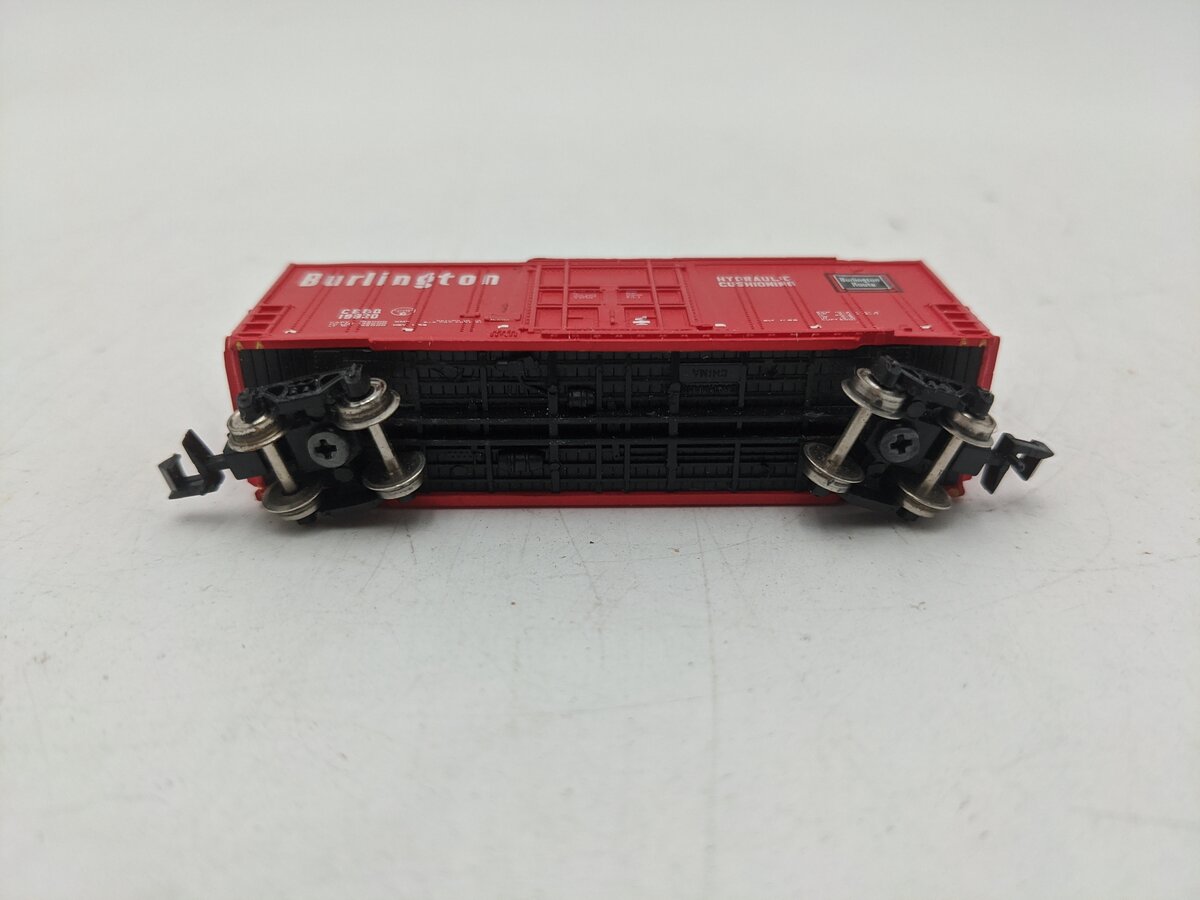 Bachmann 71266 N Scale Chicago Burlington & Quincy Hi-Cube Boxcar #19820 EX