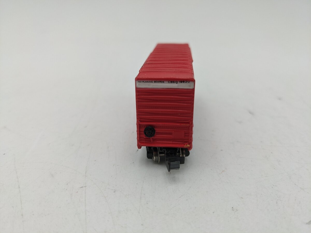 Bachmann 71266 N Scale Chicago Burlington & Quincy Hi-Cube Boxcar #19820 EX