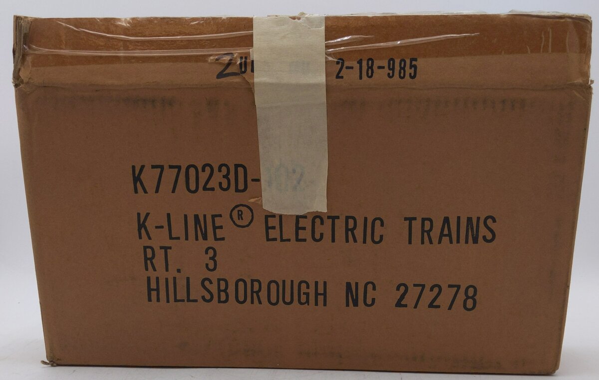 K-Line K77023 O Gauge Santa Fe Classic TTAX Flatcar w/ Trailer EX/Box