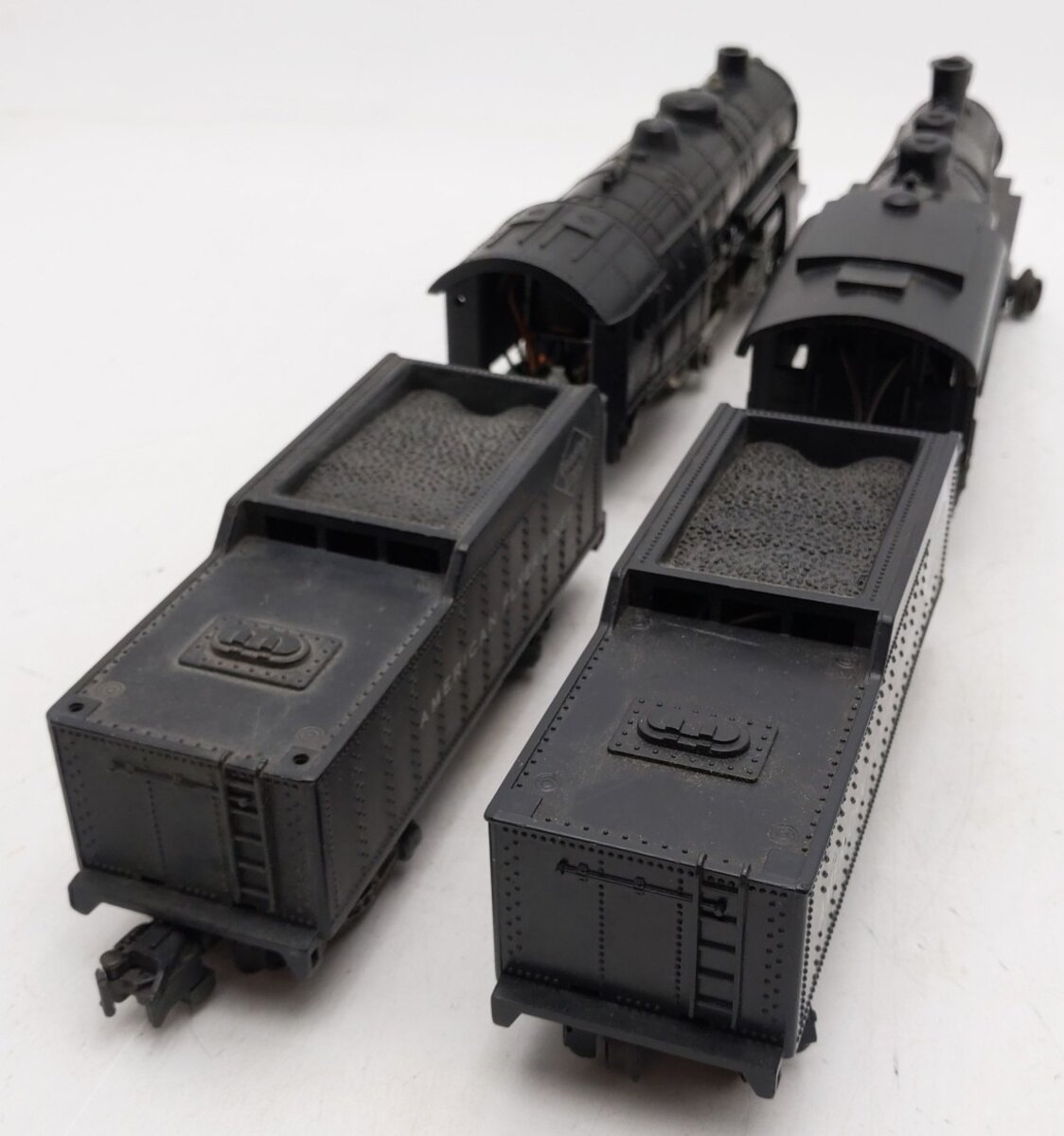 American Flyer Vintage S Gauge Steam Locomotives & tenders #21100,21165 [2] VG