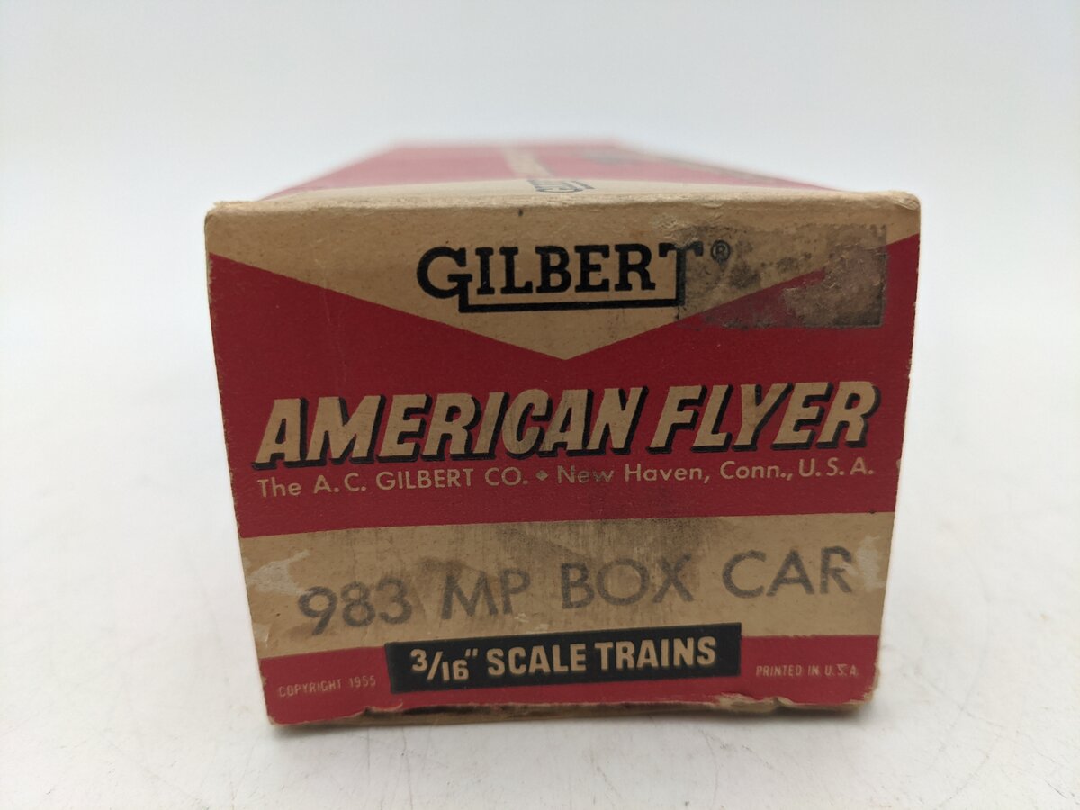 American Flyer 983 Vintage S Missouri Pacific Boxcar VG/Box
