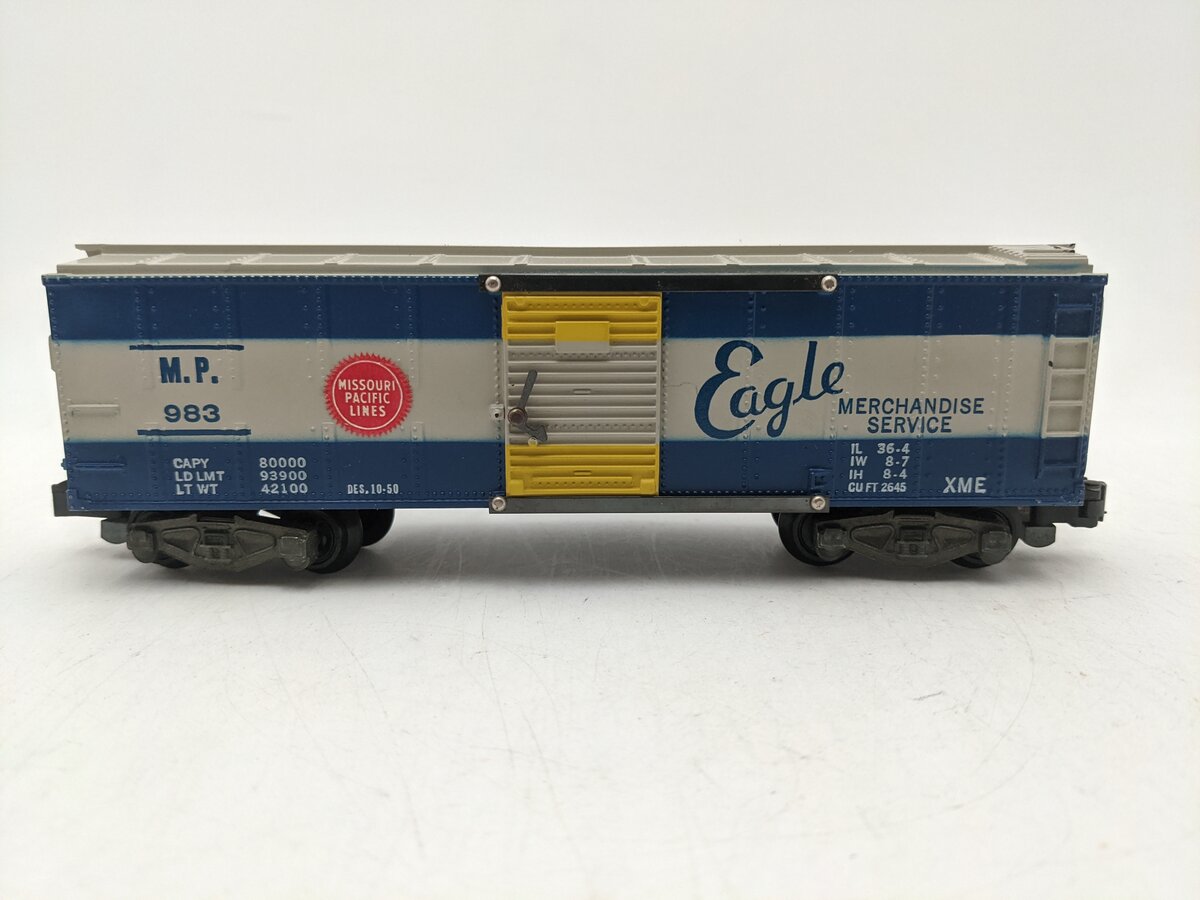 American Flyer 983 Vintage S Missouri Pacific Boxcar VG/Box