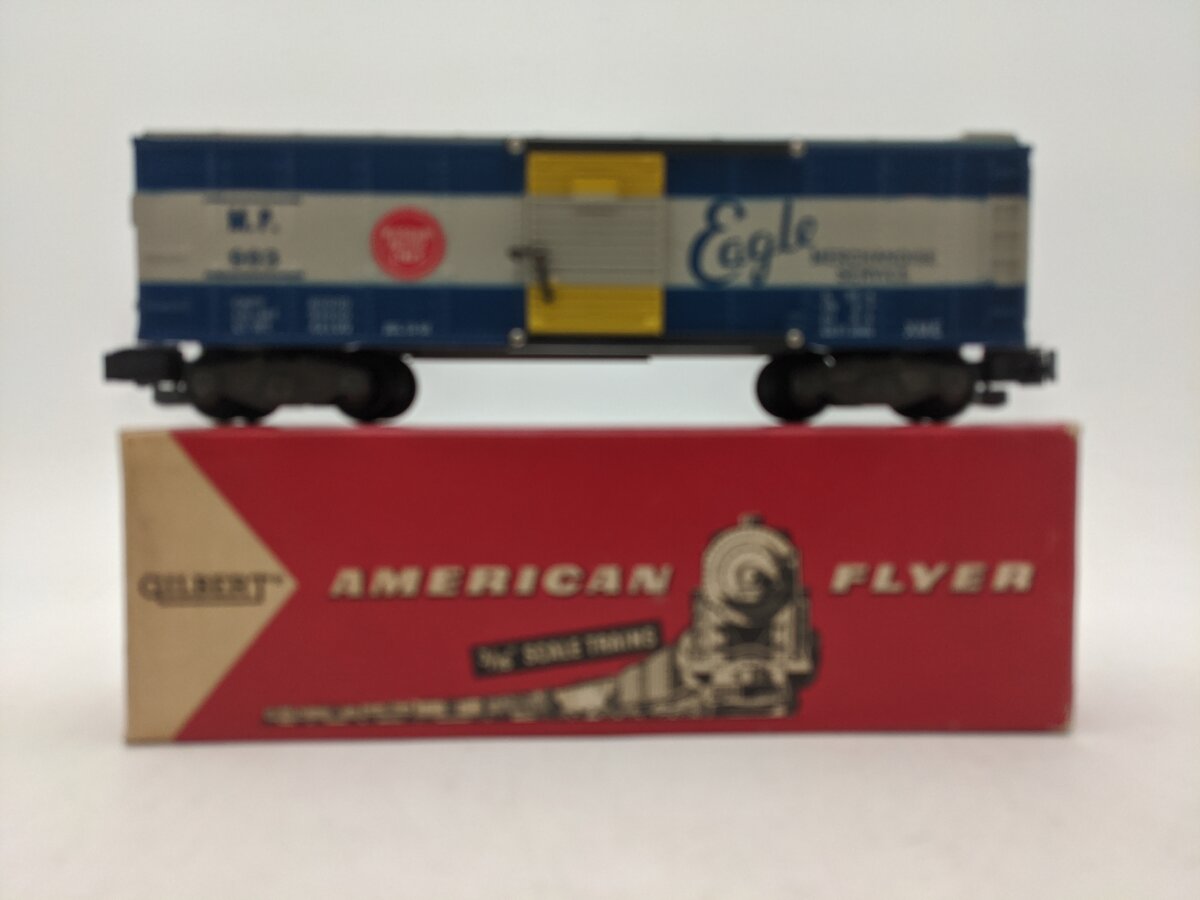 American Flyer 983 Vintage S Missouri Pacific Boxcar VG/Box