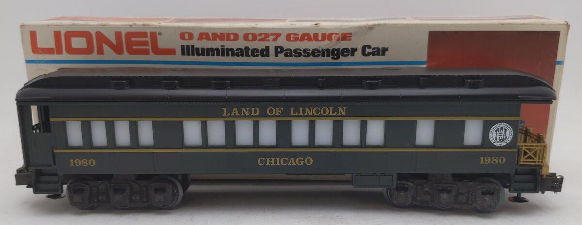 Lionel 6-9544 O Gauge TCA 1980 Land of Lincoln 