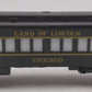 Lionel 6-9544 O Gauge TCA 1980 Land of Lincoln "Chicago" Observation Car EX/Box