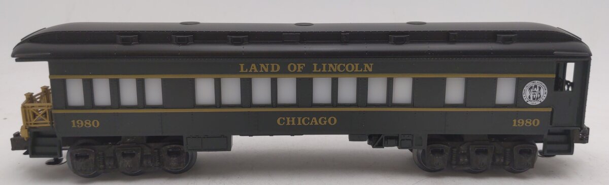 Lionel 6-9544 O Gauge TCA 1980 Land of Lincoln "Chicago" Observation Car EX/Box