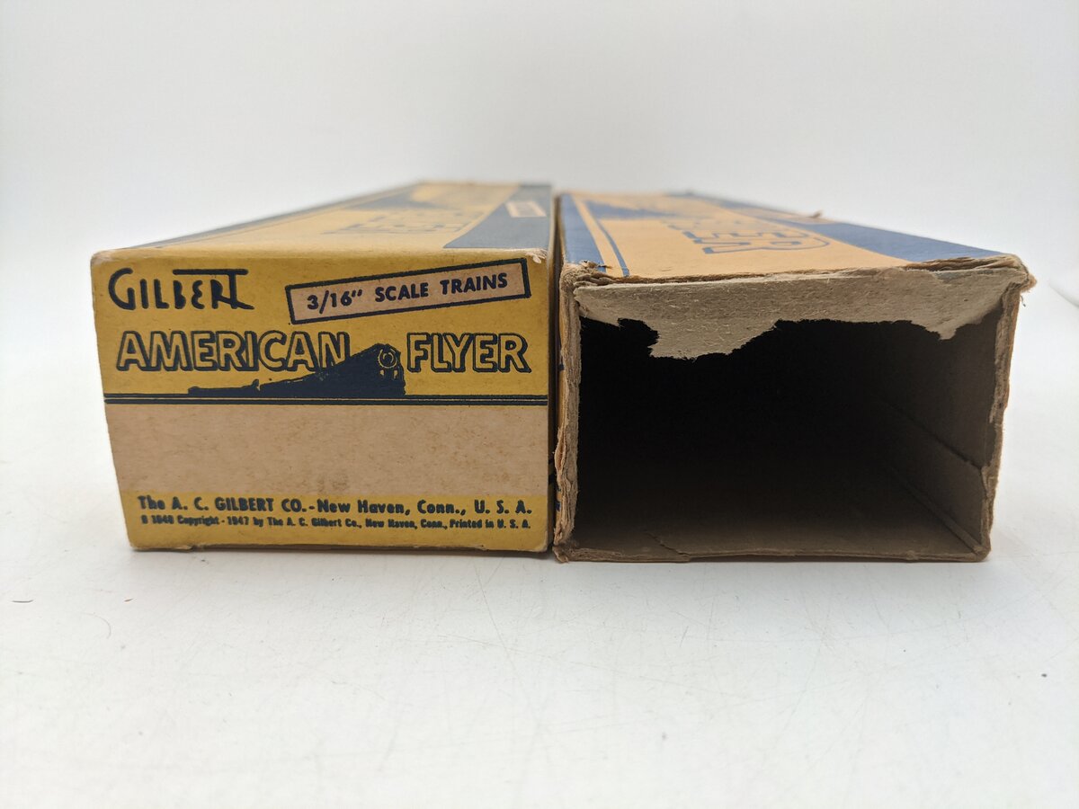 American Flyer S Vintage Passenger Cars 654 & 953 [2] VG/Box