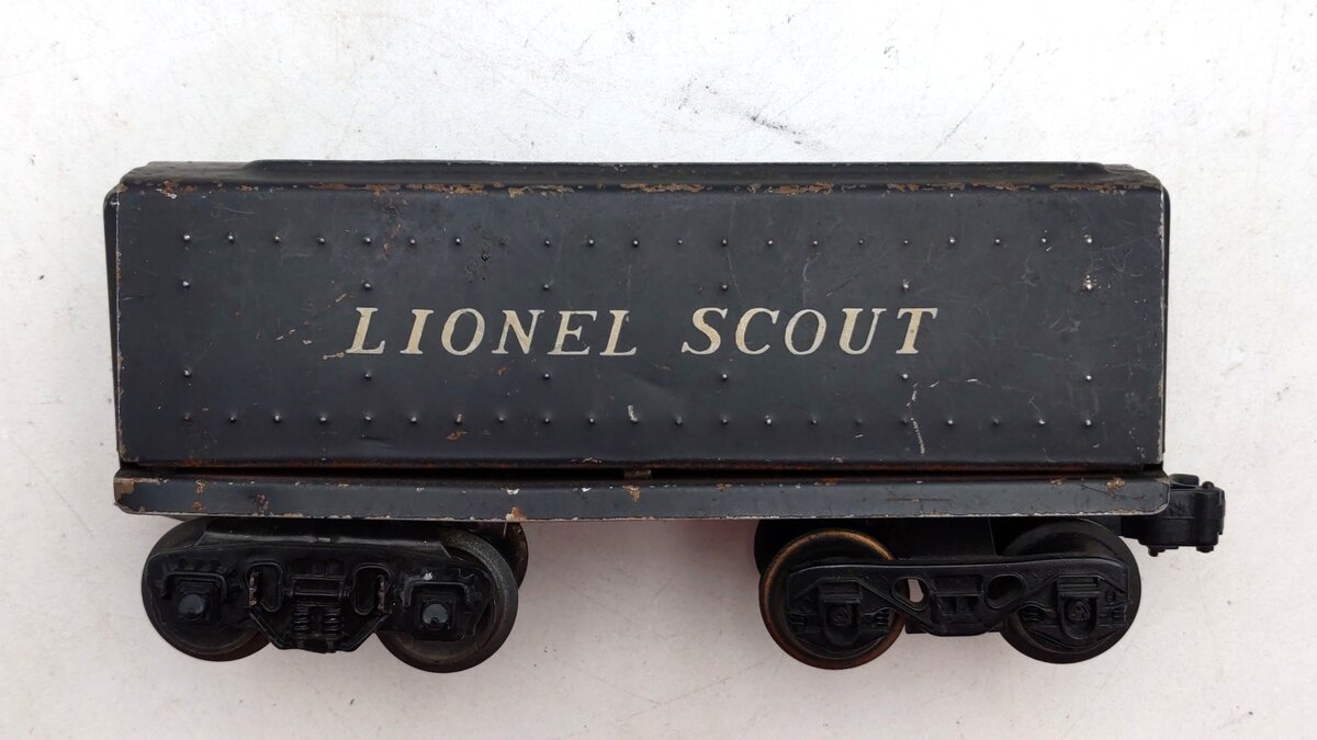 Lionel 1001T Vintage O Gauge Postwar Scout Steam Tender VG