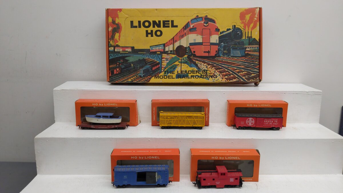 Lionel 5705 HO Scale Diesel Freight Set VG/Box