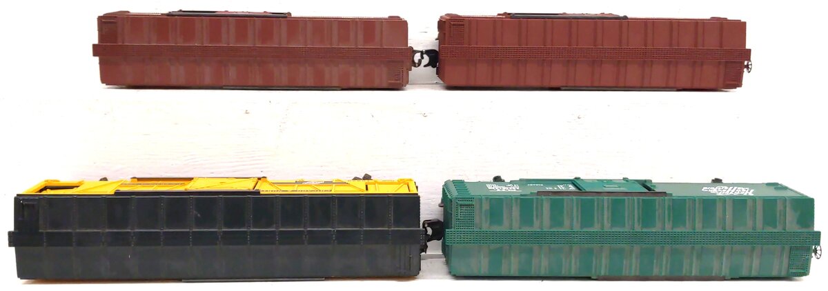 Lionel O Gauge Assorted Boxcars: 9214, 9230, 16238, 19828 [4] VG