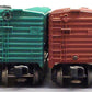 Lionel O Gauge Assorted Boxcars: 9214, 9230, 16238, 19828 [4] VG