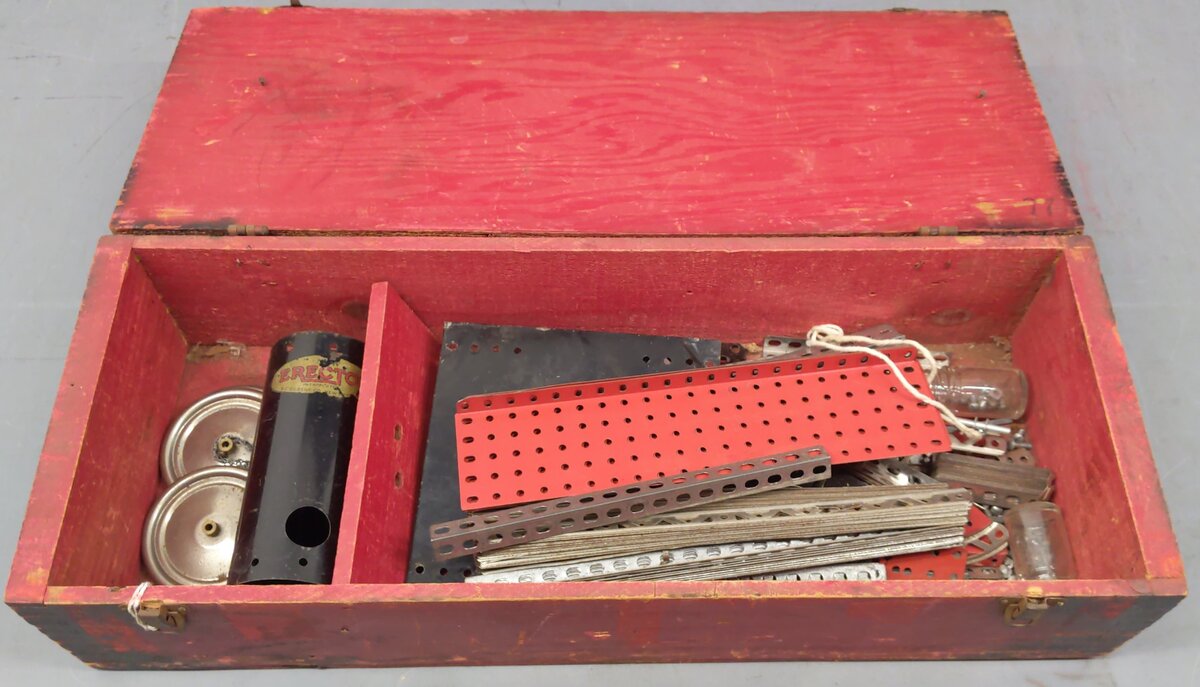 Erector 10092 1956 Gilbert the Master Builder Toy Set/Box