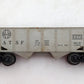 Lionel 6076-125 Vintage O Gray AT&SF 2-Bay Hopper VG