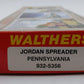 Walthers 932-5356 Pennsylvania Jordan Spreader Model Kit MT/Box