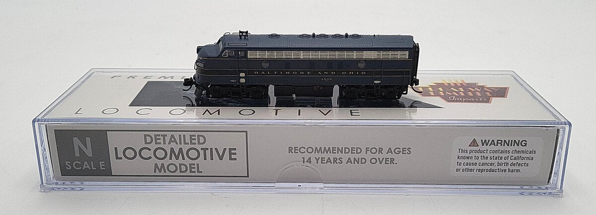Broadway Limited 9074 N B&O EMD F7A Diesel Locomotive No-Sound/DCC-Ready #4500 LN/Box