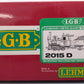 LGB 2015D G Insterburg Steam Locomotive & Tender #992015 VG/Box