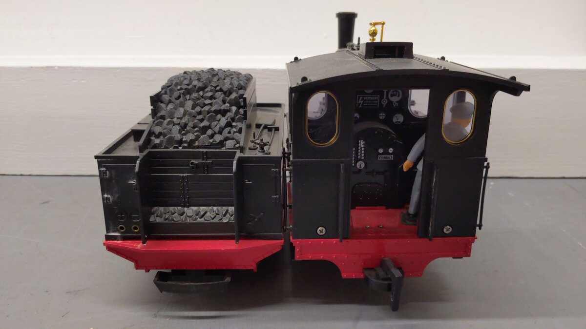 LGB 2015D G Insterburg Steam Locomotive & Tender #992015 VG/Box