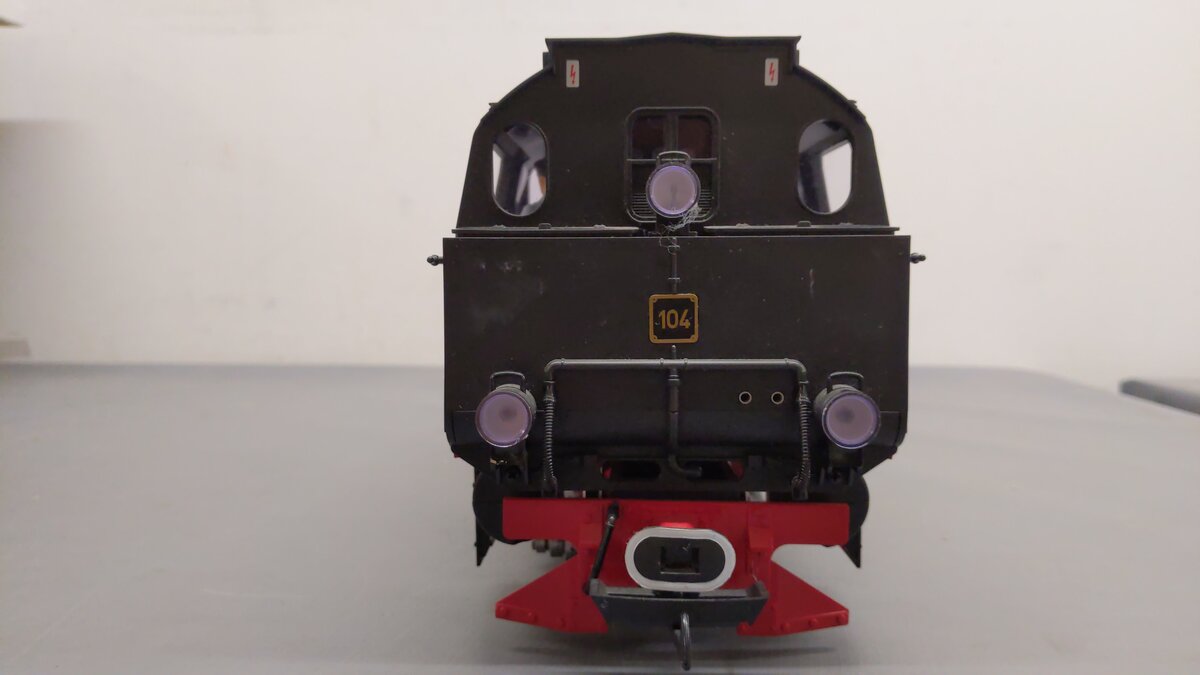 LGB 2085D G Gauge DB/ESG 0-6-6-0 Mallet Steam Locomotive #104 EX/Box