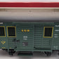 LGB 3019 G Scale Mail Post Car with Lights (Metal Wheels) VG/Box