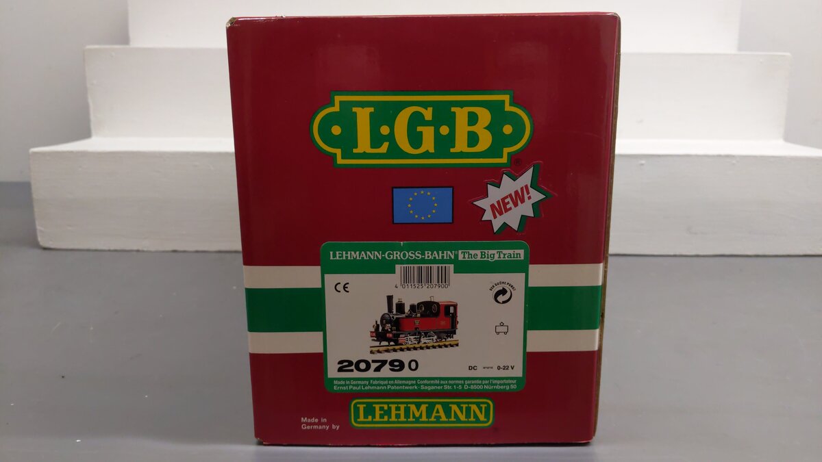 LGB 20790 G Scale Corpet-Louvet C.d.N. No. 36 Steam Locomotive EX/Box