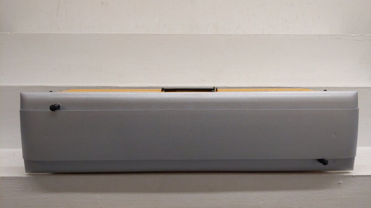 LGB 3084 G Scale D&RG Yellow & Silver Baggage Car #126 VG/Box